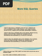 More SQL Queries