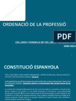 Ordenació Professió - Def 2021 Amb Estatuto