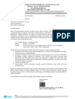 Surat Undangan Peserta Sarasehan Komlit Tidore