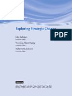 Balogun, J. Hope Hailey, V. Gustafsson, S. Exploring Strategic Change. Cap. 4, Pág. 85-125