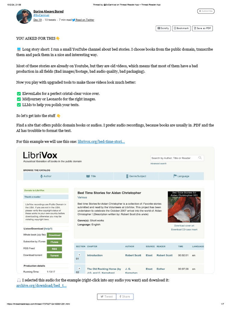 Thread by @0xcarnival On Thread Reader App - Thread Reader App | PDF ...