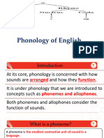 Phonology of English