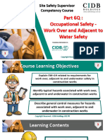 BI 006Q Occupational Safety - Work Over and Adjacent To Water Safety
