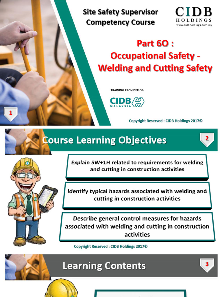BI 006ON Occupational Safety Welding and Cutting Safety PDF