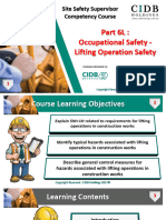 BI 006L Occupational Safety - Lifting Operation Safety