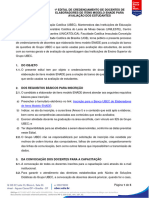 1º Edital de Credenciamento de Docentes de Elaboradores de Itens Modelo Enade Para Avaliação Dos Estudantes