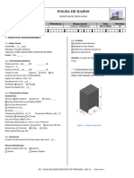 FOLHA DE DADOS - RESISTOR DE FRENAGEM - VR PAINEIS - 90 KW CONT - 300 KW - 12 S - 2,0 Ohm