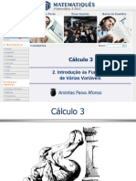 2. introdução a função de várias variaveis