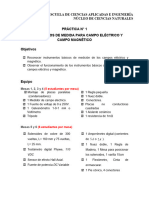 Práctica1 - Medida de Campos Eléctrico y Magnético