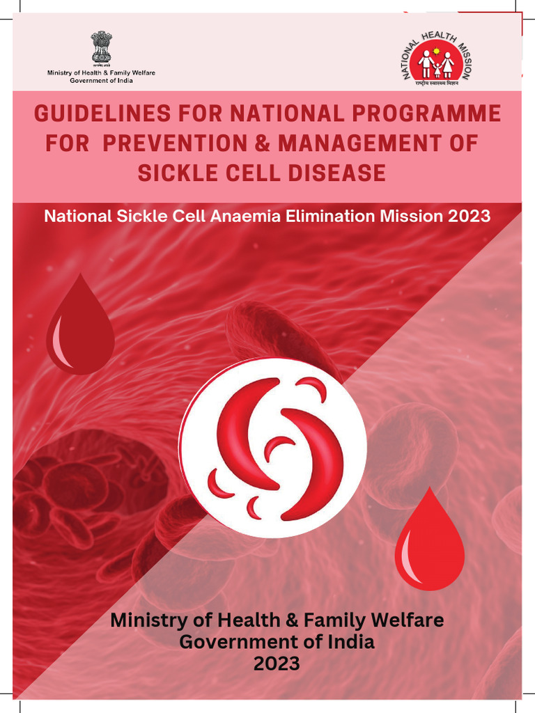 NHM SCDProgram OperationalGuidelines-2023 | PDF | Hematology | Blood
