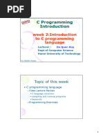 Cprogramming ICTweek 2