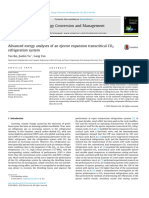 Advanced Exergy Analyses of An Ejector Expansion Transcritical CO2 Refrigeration System