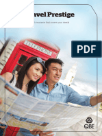 QBE Travel Prestige - Brochure - 141022 - Brochure