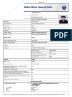 Barc Application Form