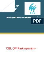 Parkinsonism Case