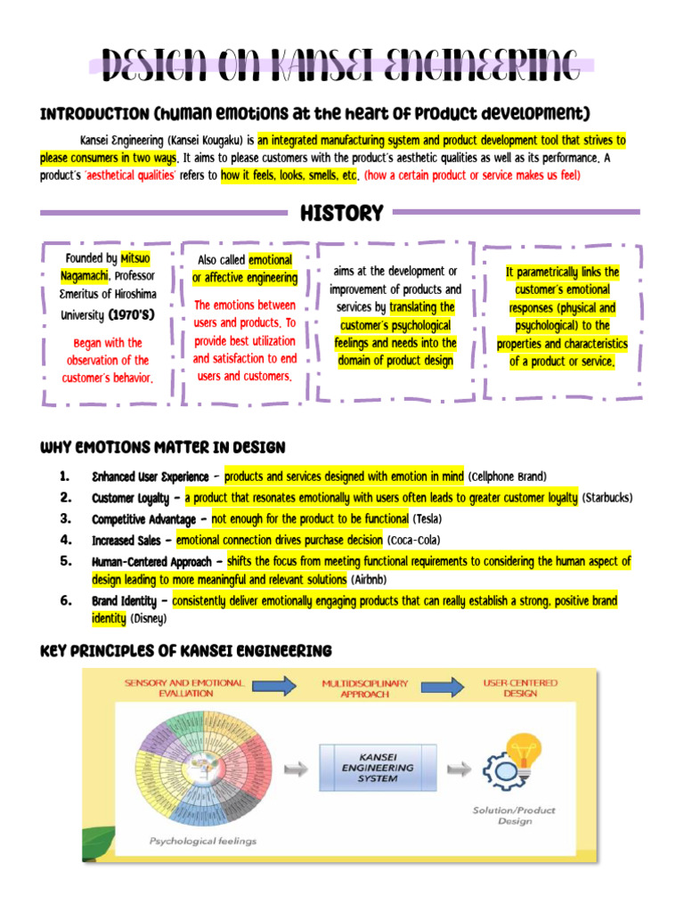 DESIGN ON KANSEI ENGINEERING | PDF | Brand | Cognition