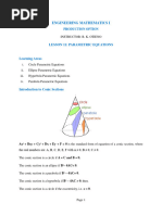 Lessons 11 and 12 Engineering Mathematics I Production Option