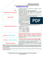 Cronograma e Informativo Cipa - 2023