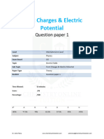 24.1 Point Charges Electric Potential - Cie Ial Physics - QP Theory-Unlocked