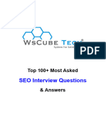 Top 108 SEO-Interview-Questions