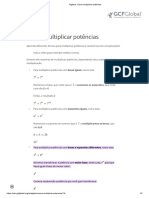 Álgebra_ Como multiplicar potências BASES DIFERENTES asdasewqrwer