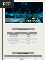 Big Data Architecture Group 1 PROJECT