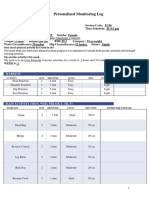 Malinao - Personalized Training Plan