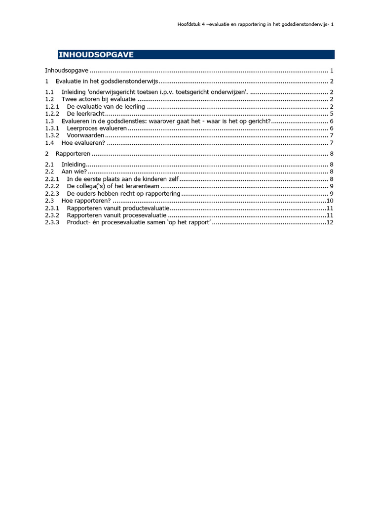 inhoudsopgave-hoofdstuk-4-evaluatie-en-rapportering-in-het