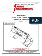 Revolver Jd-14: John Deere STS: Operator S Manual