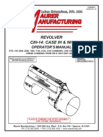 Revolver Cih-14: Case Ih & NH: Operator S Manual