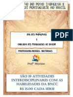 Índio e Chegada Dos Portugueses Ao Brasil - Prof Moniza Materiais