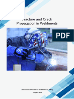 Crack Propagation in Weldments 