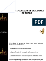 Identificacion de Las Armas de Fuego