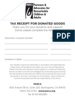 Cdc0041 Tax Receipt 4.25x5.5 Parca DB