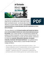 Historia Del Estado - Portal Ciudadano Del Gobierno Del Estado de México