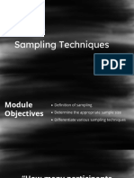 MODULE 3-Sampling Techniques