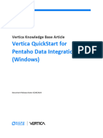 Pentaho QuickStart Windows PDF