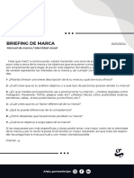 Brief Manual de Marca