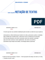 Questões de Interpretação de Textos-Cesgranrio