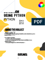 Color Detection Using Python: FE B 10 TH
