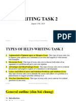 Theory and Exercise WRITING TASK 2