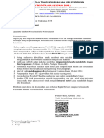 Surat Edaran Pelaksanaan UTS Semester Genap TA. 2023-2024