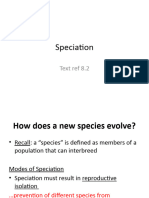 8.2 Speciation