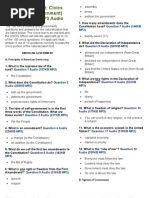 Citizenship Questions