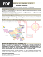 HSSC CET Haryana GK Notes Overview | PDF