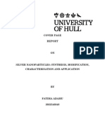 Fatima Adamu Silver Nanoparticle Report