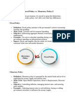 ? Understanding Fiscal Policy Vs