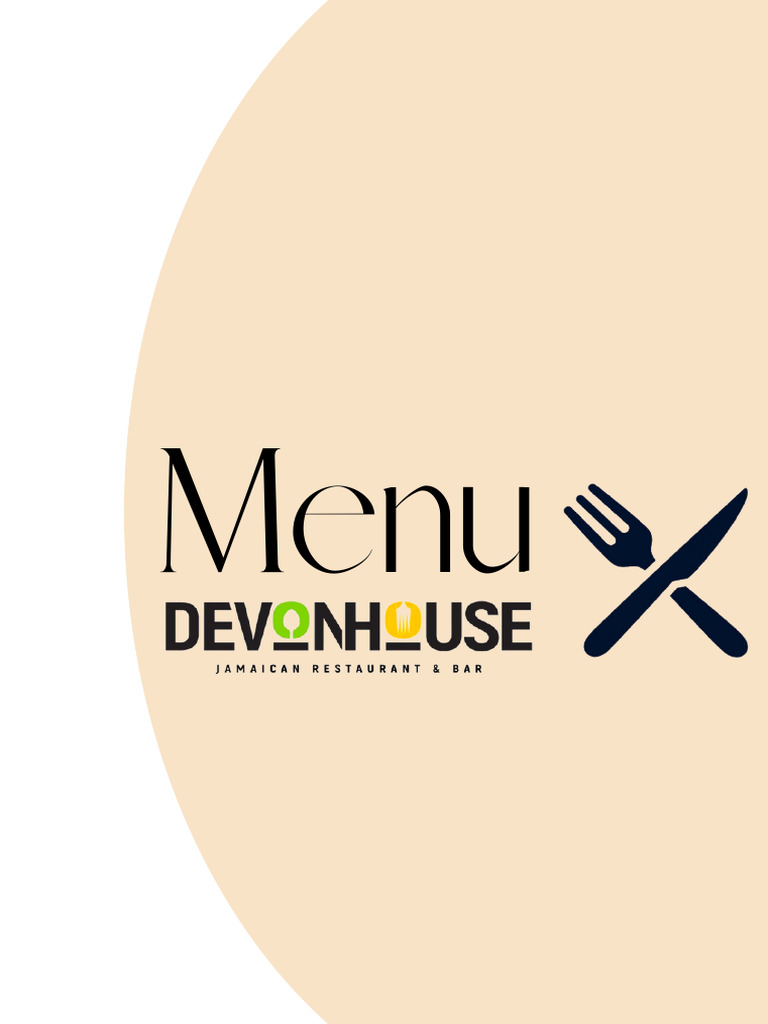 Devon-House-Menu | PDF | Curry | Food And Drink