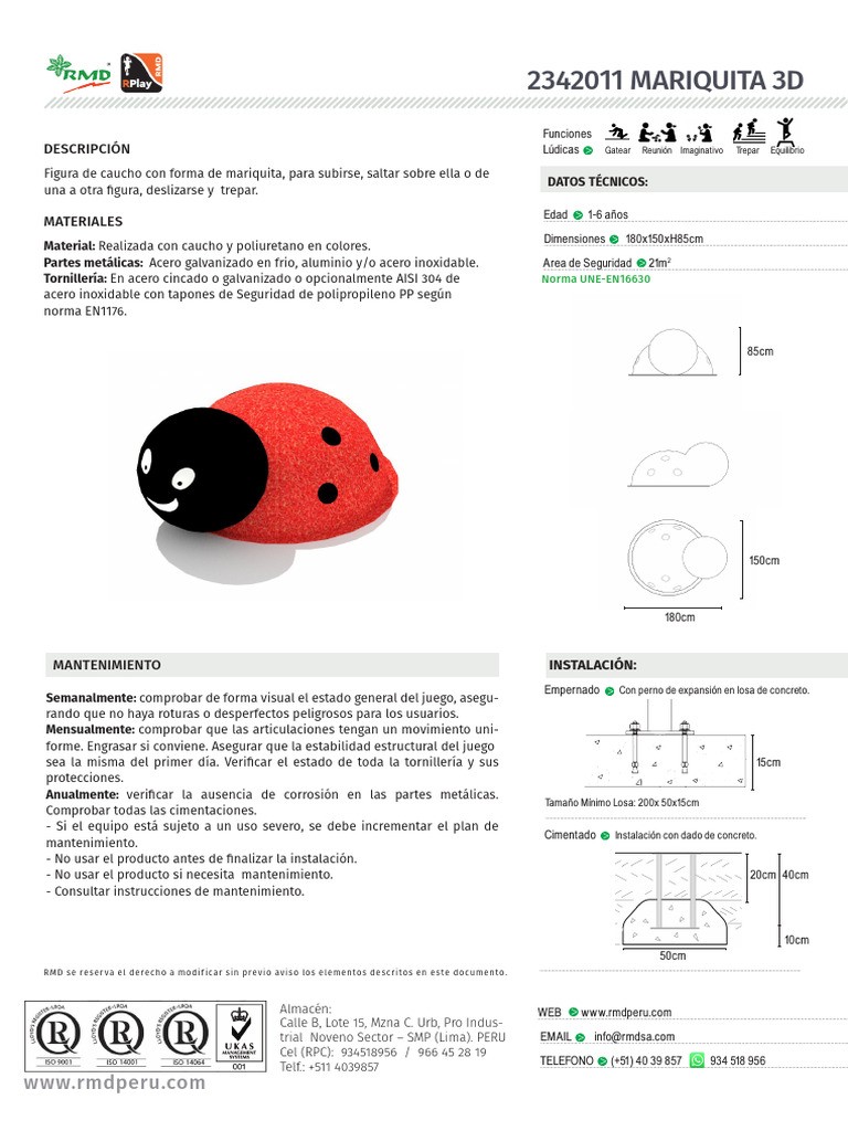 Mariquita 3D | PDF | Tornillo | Ingeniería de Edificación