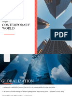 Chapter 1 CONTEMPORARY WORLD